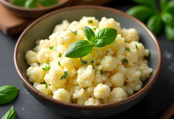 Cauliflower Rice with Basil A Healthy and Tasty Option